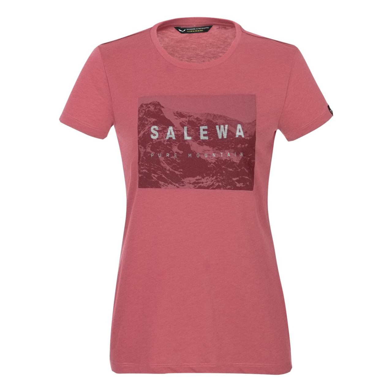 Salewa Frames Dry Short Sleeve Bayan T-Shirts Pembe Türkiye 928310MZF